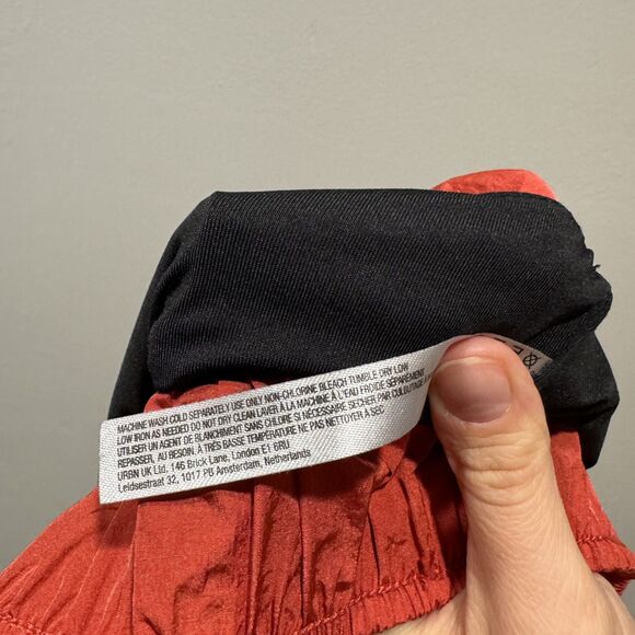 Free People Varsity Blues Shorts Built In Liner Red Running Women sz Small - Picture 4 of 10